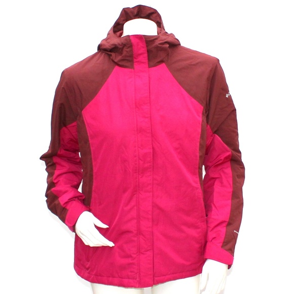 Columbia Omni Shield Hooded Jacket Womens Sz Med - Picture 2 of 8